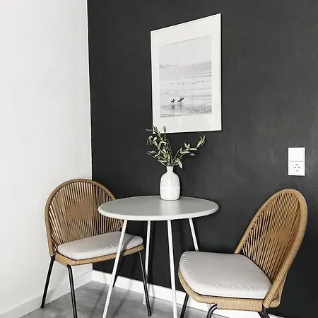 Zentrales strandnahes Design-Apartment mit Balkon und Parkplatz-3